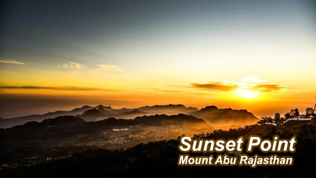 Sunset Point Mount Abu Rajasthan